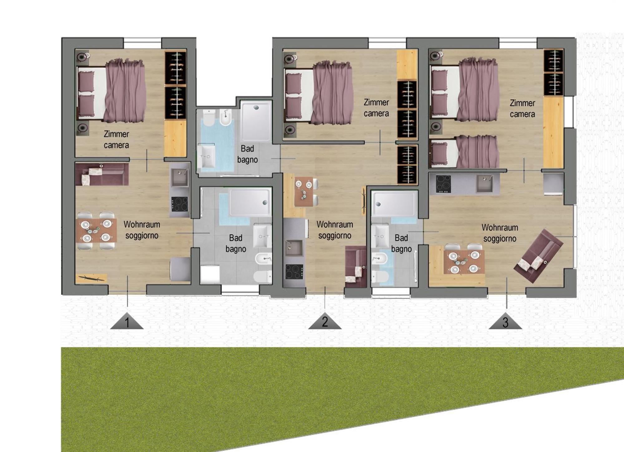 Appartement Aurturist Dobbiaco Roulette Chambre photo